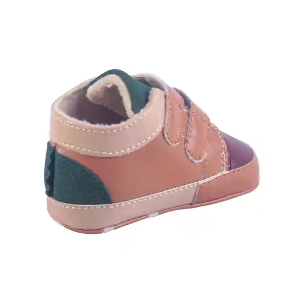 Zapatillas Para Bebé Niño Color Café Talla 16 Pillin