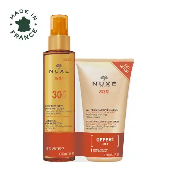 Nuxe Pack Sun Tanoil After Sun