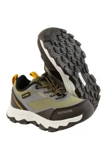 Zapatillas Outdoor Baja Andante Niño Verde 25 891 Ficcus