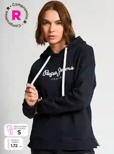 Pepe Jeans Polerón Calista tt Negro XL