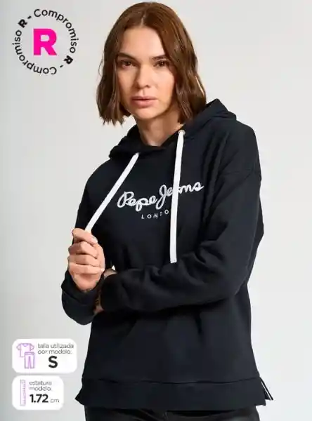 Pepe Jeans Polerón Calista tt Negro XL