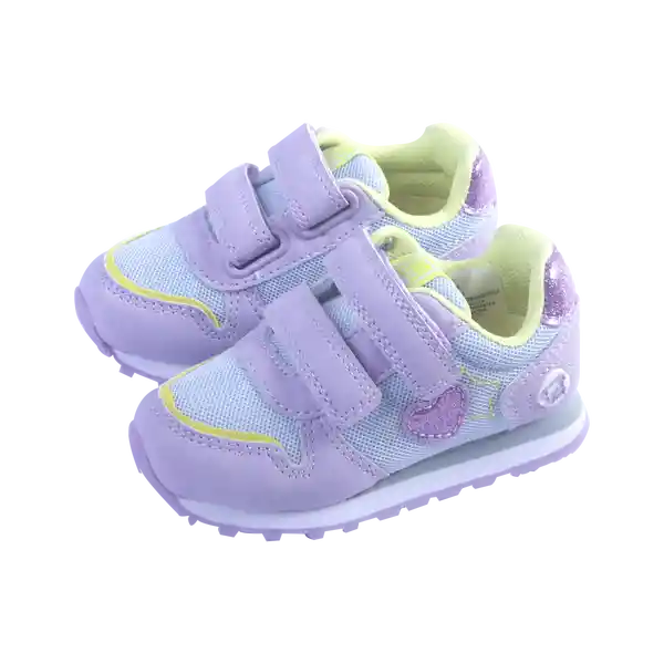Zapatillas Bebe Niña Lila Pillin 23