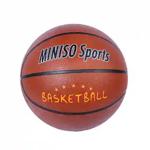 Pelota de Basketball Clásica de Goma Sports Miniso