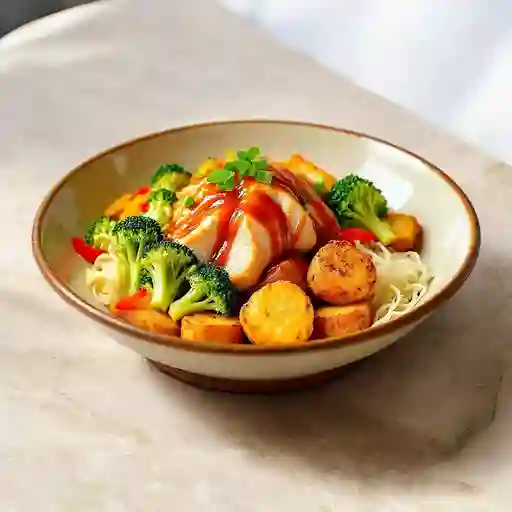 Dokkan Box Chapsui Pollo Con Papas Fritas