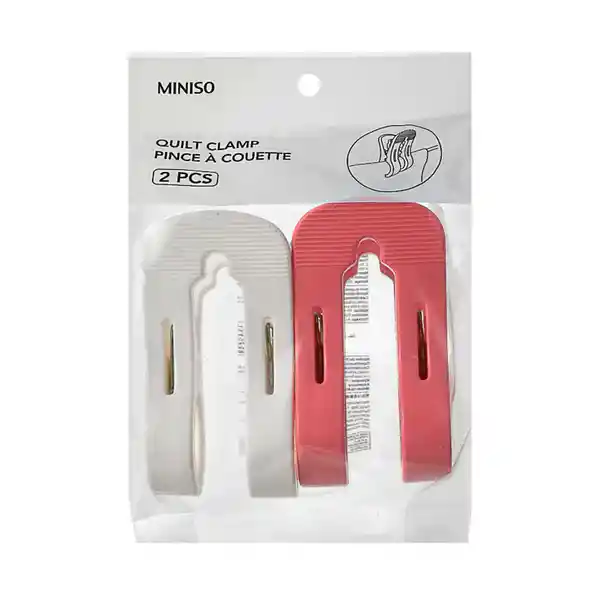 Pinzas P/ Ropa Resistente al Viento Colores Mixtos Miniso