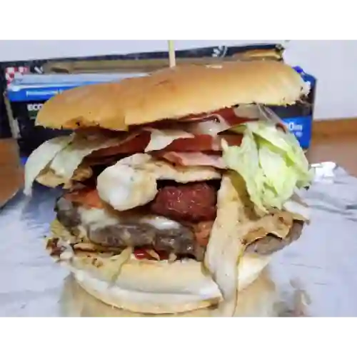 Hamburguesa de Chuleta Ahumada