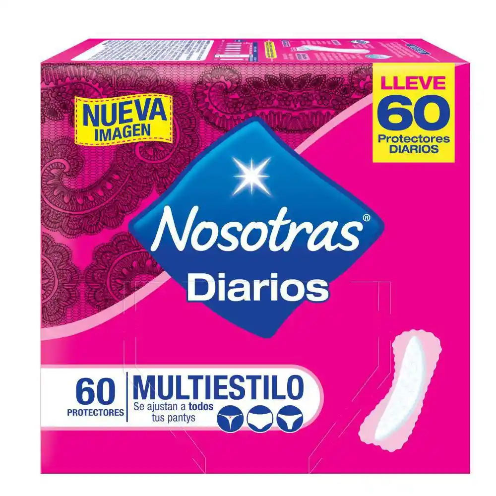 Nosotras Protector Diario Multiestilo