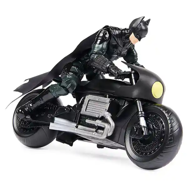 Dc The Batman Batcycle Con Control Remoto 6050490