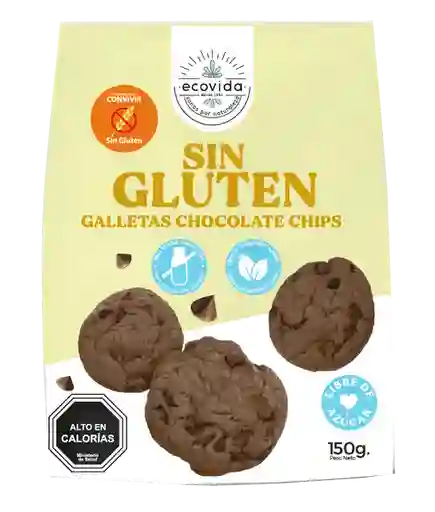 Ecovida Galletas Choco Chips sin Gluten 