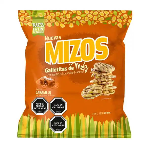 Galleta de Maiz Mizos Caramelo