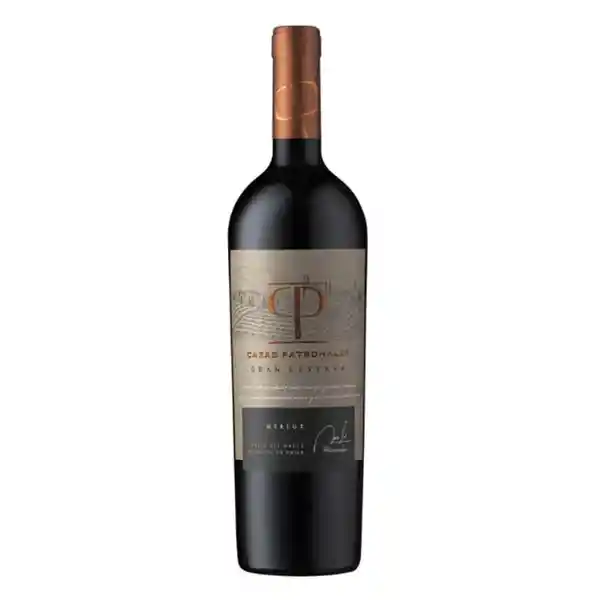 Casas Patronales Vino Merlot Gran Reserva