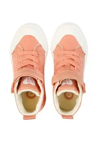 Zapatillas Urbana Caña Andante Niña Rosado 26 846 Ficcus