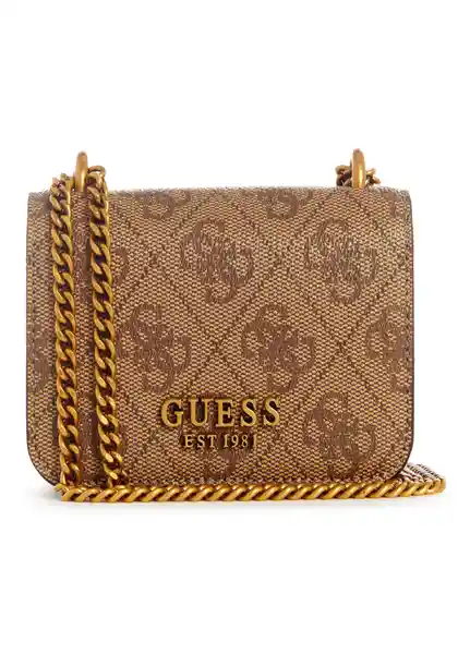 Cartera Mini Alexie Micro Ltl Café Mini1 Guess