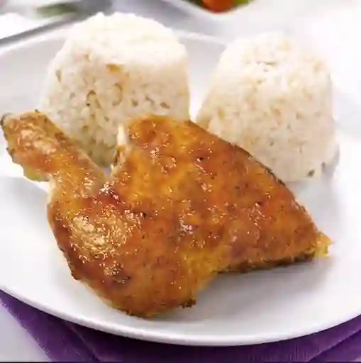 Pollo Asado con Arroz