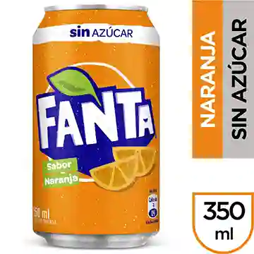 Fanta Sin Azúcar 350 ml