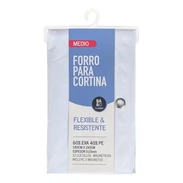 Forro Cortina Baño Peva Texturado