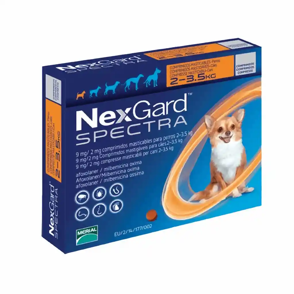 Nexgard Spectra 2 - 3 5 Kg X 1 Tableta