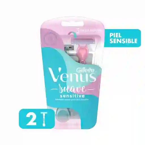 Venus Afeitadora Desechable Suave Sensitive