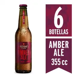 Royal Guard Cerveza Amber Ale x 6 Unidades