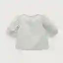 Blusa Flores Para Niña Aqua Talla 12M Opaline