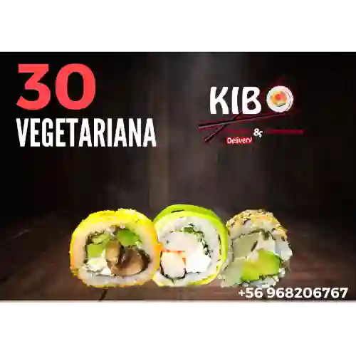 Promo Sushi 30 Mixtas Vegetariana