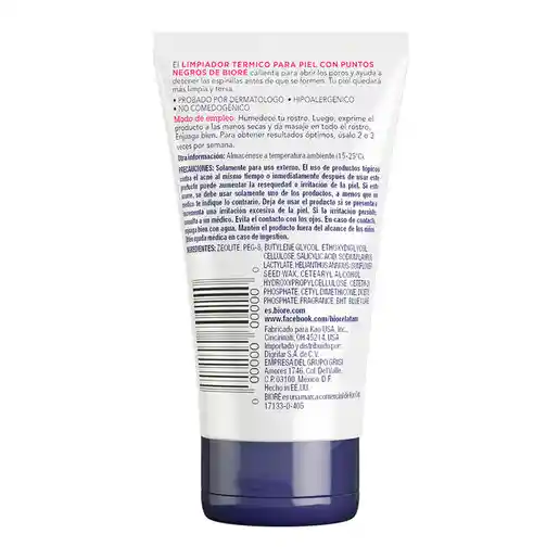 Biore Limpiador Facial Carbón Anti Acné