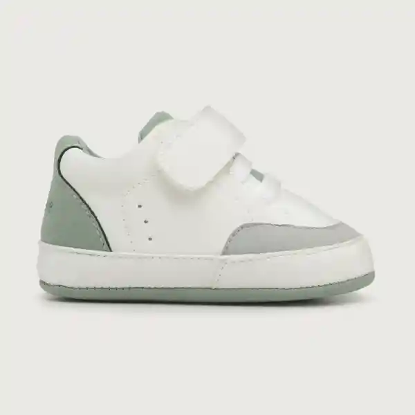 Zapatillas de Bebé Niño Blanco Talla 17 Opaline