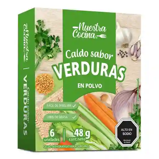 Nuestra Cocina Caldo Polvo Verduras