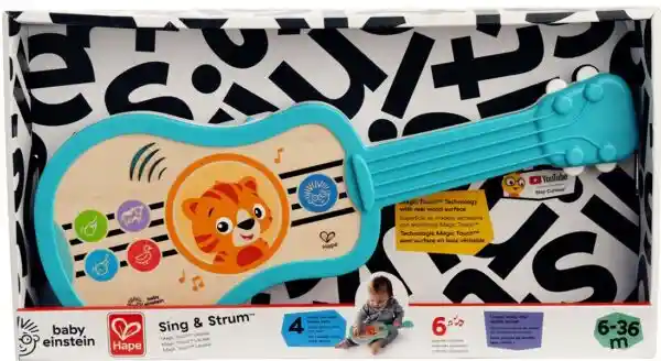 Hape Juguete Sing & Strum Magic Touch Ukulele - 800897