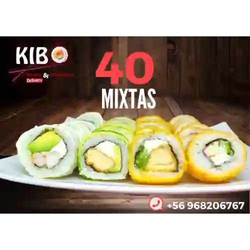 Promo Sushi 40 Mixtas