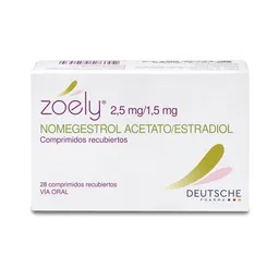 Zoely (2.5 mg/1.5 mg)