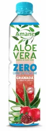Amane Bebida de Aloe Vera Zero Sabor a Granada 