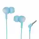 Miniso Audífonos De Cable Se383 Azul/blanco 12m