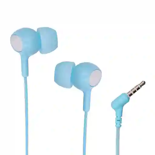 Miniso Audífonos De Cable Se383 Azul/blanco 12m