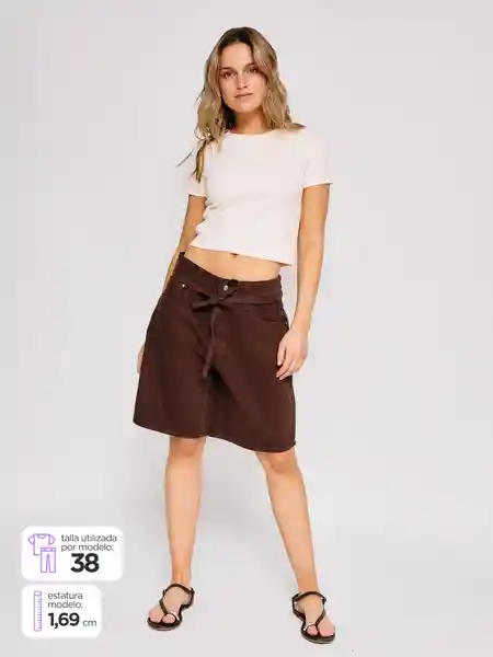 Index Short Largo Ebelt Color P6 Choco 40 S25