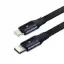 Baseus Cargador Rápido Auto 2 en 1 Cables Usb-C x 2 30W Negro