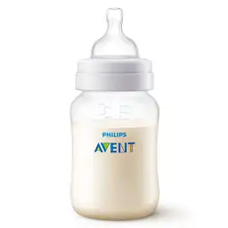 Tetero Philips Avent con Válvula Anticólicos 9 Oz 1m+ x 1 und