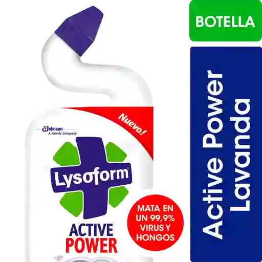 Lysoform Limpiador de Inodoro Active Power Aroma a Lavanda