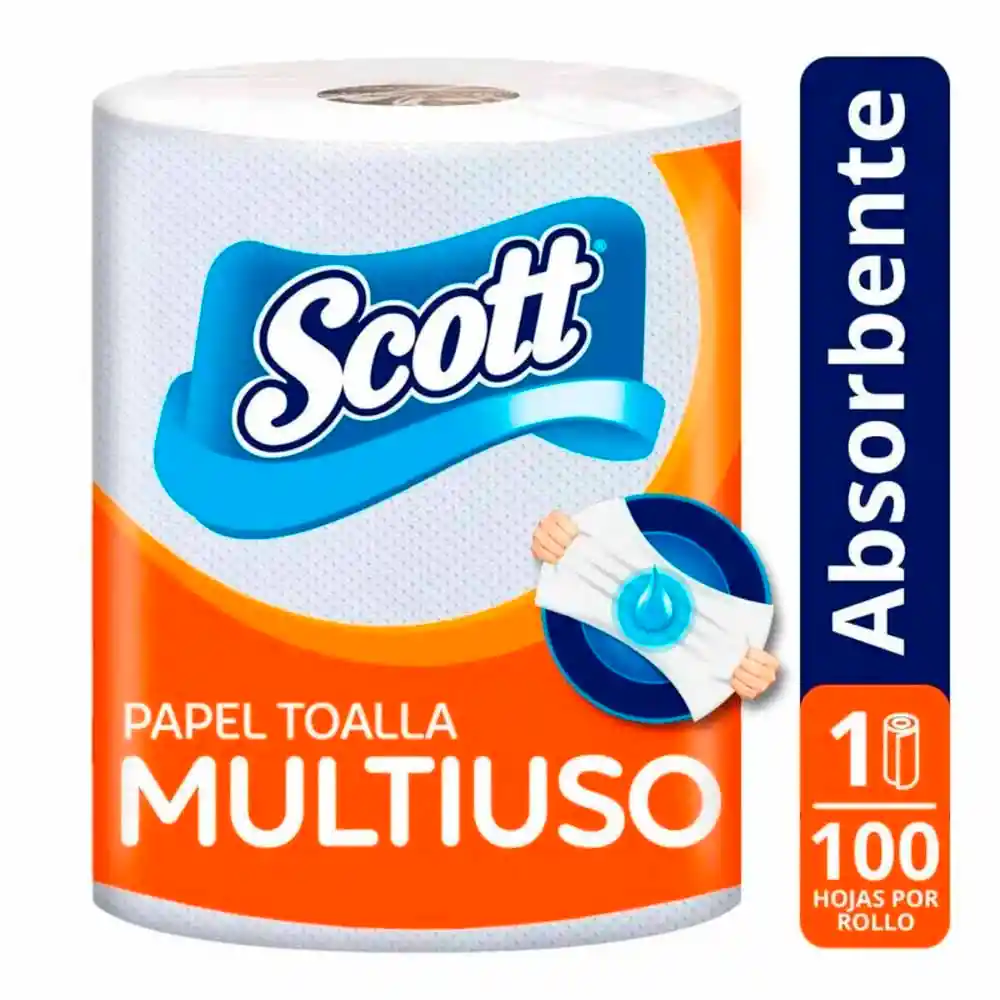 Scott Papel Absorbente Toalla Multiuso 