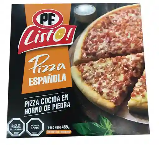 PF Listo Pizza Española Cocida