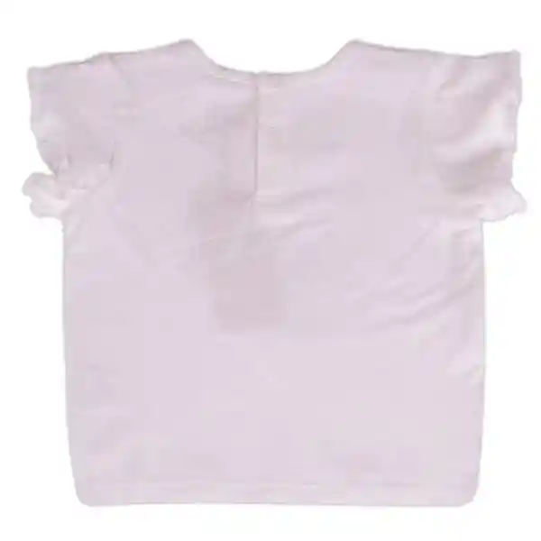 Polera Bebe Niña Blanco Pillin 18 M