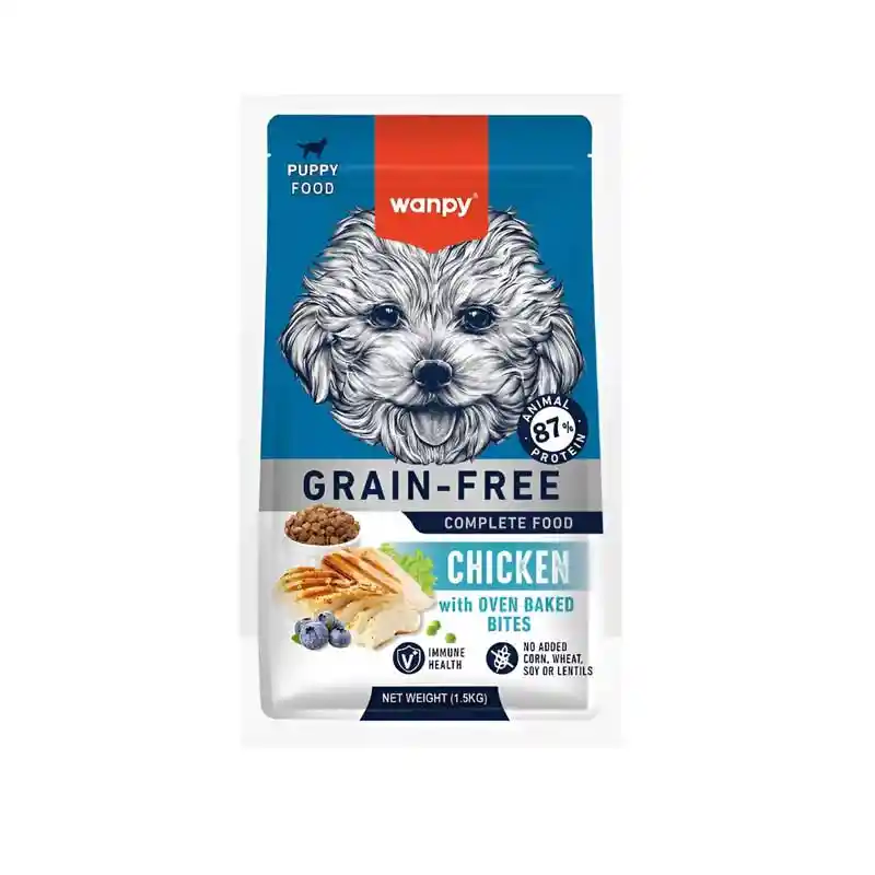 Wanpy Alimento Pollo Para Cachorros