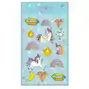 Plantilla de Stickers Unicornio Miniso