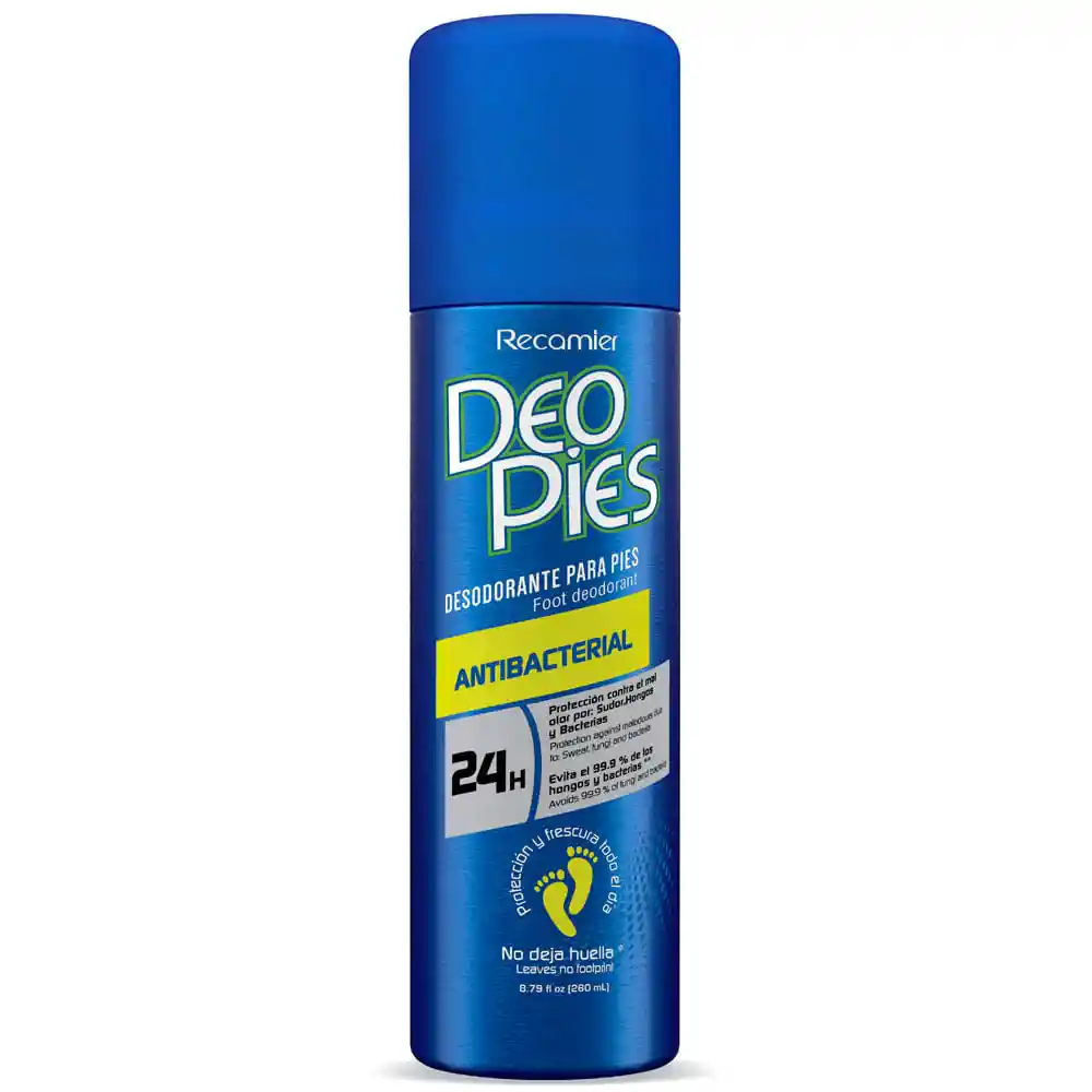 Desodorante Deo Pies Antibacterial X260 Ml