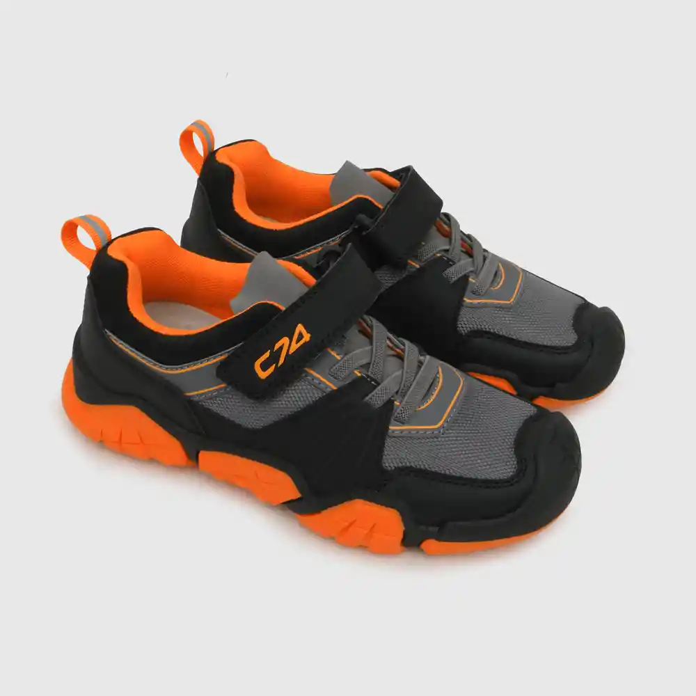 Zapatillas Outdoor Brass Mould Lateral Niño Negro T. 33