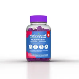 Herbaland Multivitamínico Sin Gluten Sabor Berry Mix