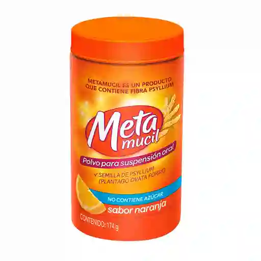 Metamucil Laxante en Polvo Sabor Naranja 