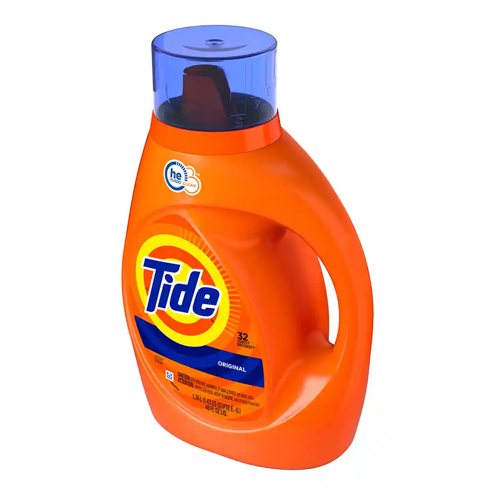 Tide Detergente de Ropa Concentrado The Original 1.36 L