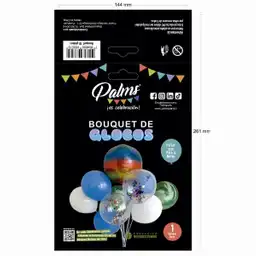 Palms Bouquet Globos 9 Latex