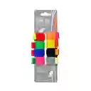 Kikkerland Organizador de Cables Mini de Colores US79-S